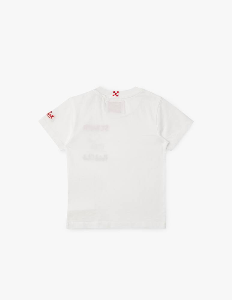 rinascente MC2 Saint Barth Maglietta in cotone classic - Bianco