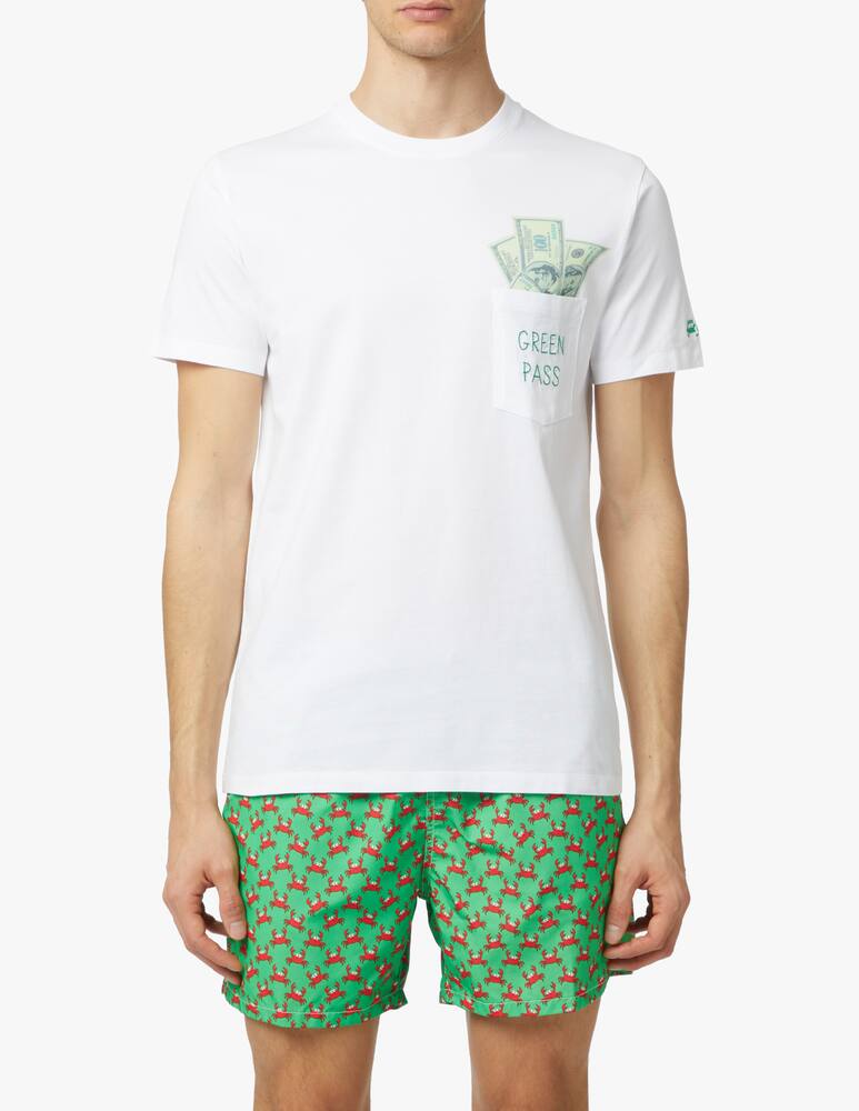 rinascente MC2 Saint Barth Austin pocket t-shirt - green