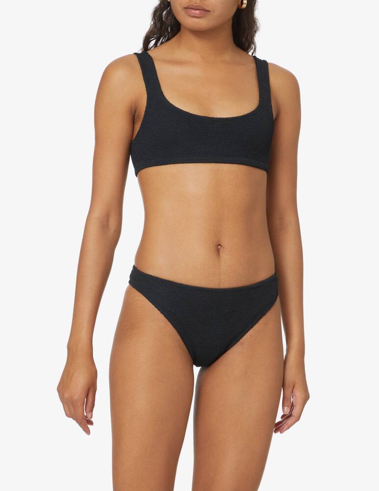 rinascente MC2 Saint Barth High hip bikini bottom - black