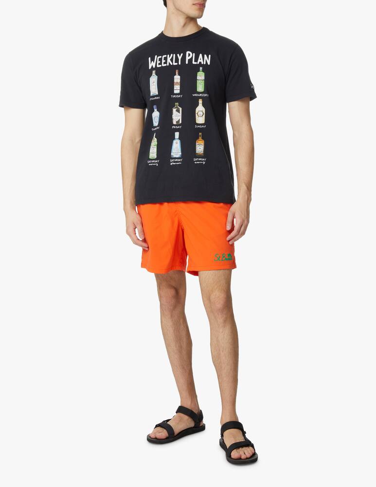 rinascente MC2 Saint Barth Jack printed t-shirt - multi