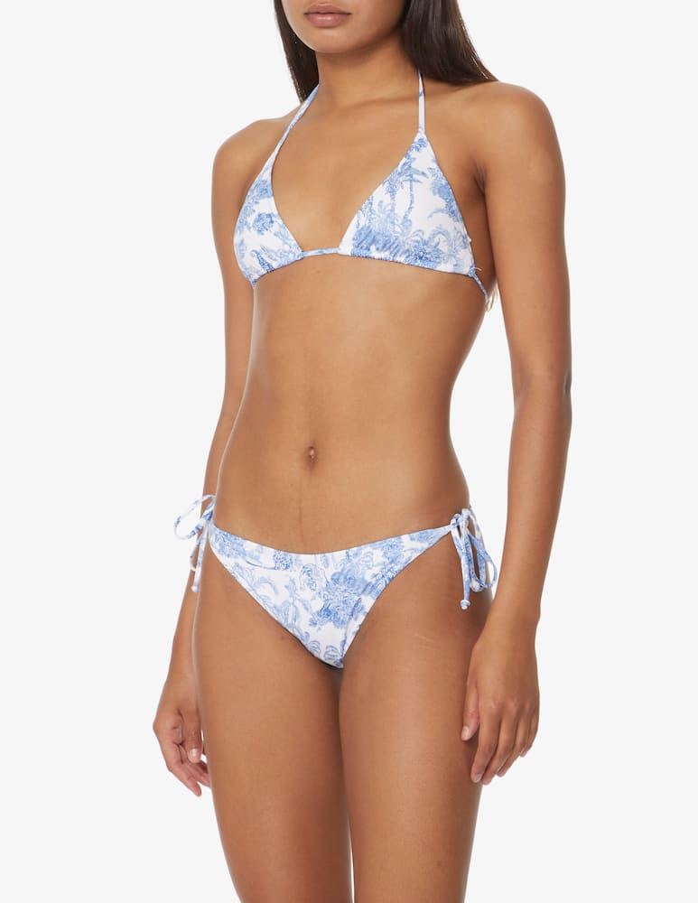 MC2 Saint Barth Triangle bikini top - Light blue - picture 2 MC2 Saint Barth Triangle bikini top - Light blue - picture 2