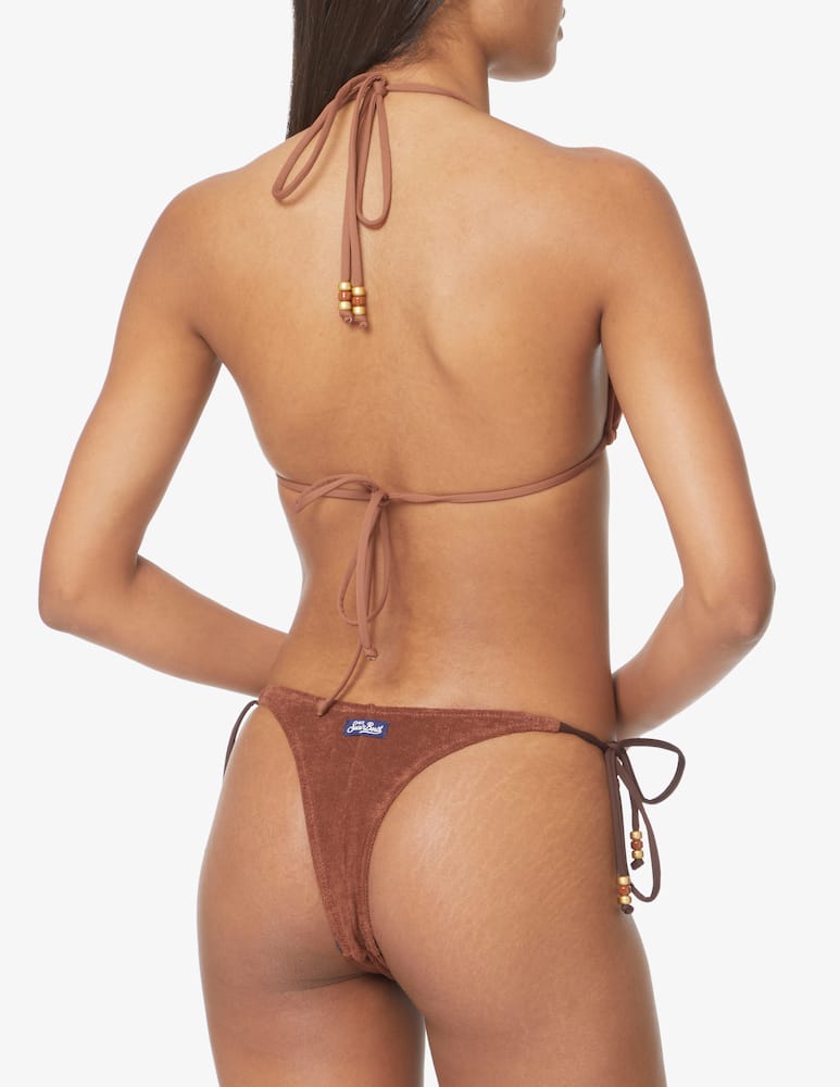 rinascente MC2 Saint Barth Top triangolo bikini - Marrone