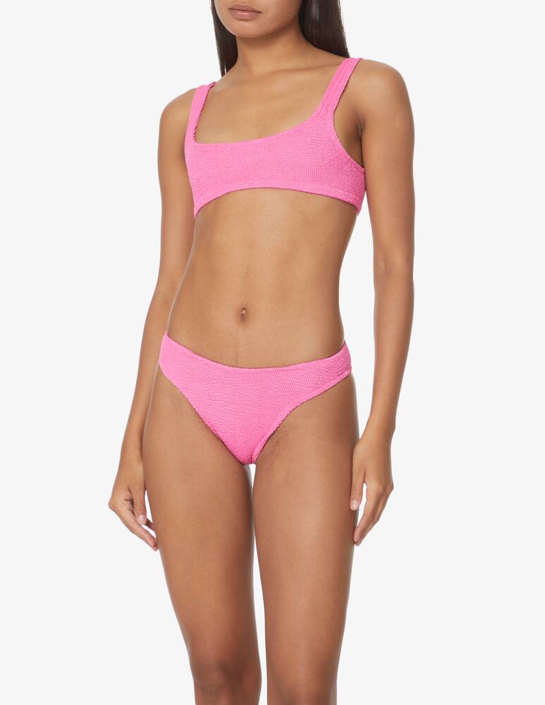 rinascente MC2 Saint Barth Bikini wrinkle top - Pink