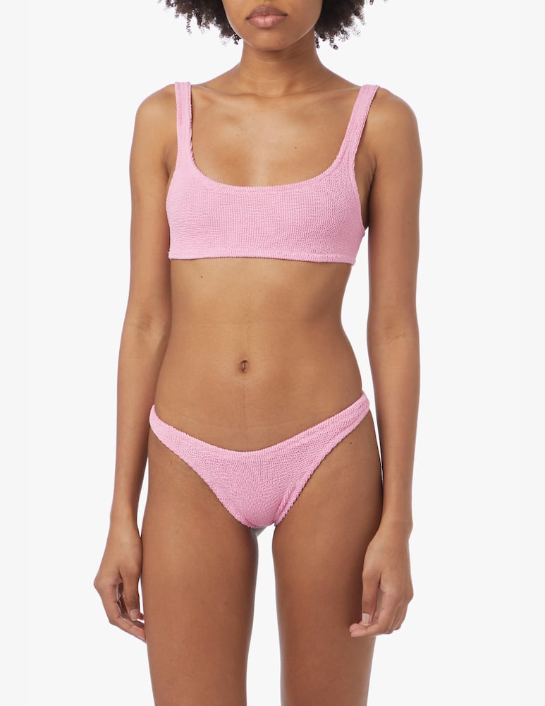 rinascente MC2 Saint Barth Bikini wrinkle top - pink