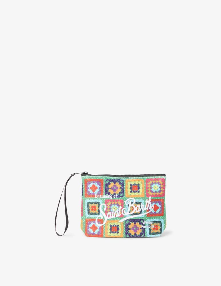 rinascente MC2 Saint Barth Aline neoprene bikini holder bag - Multi