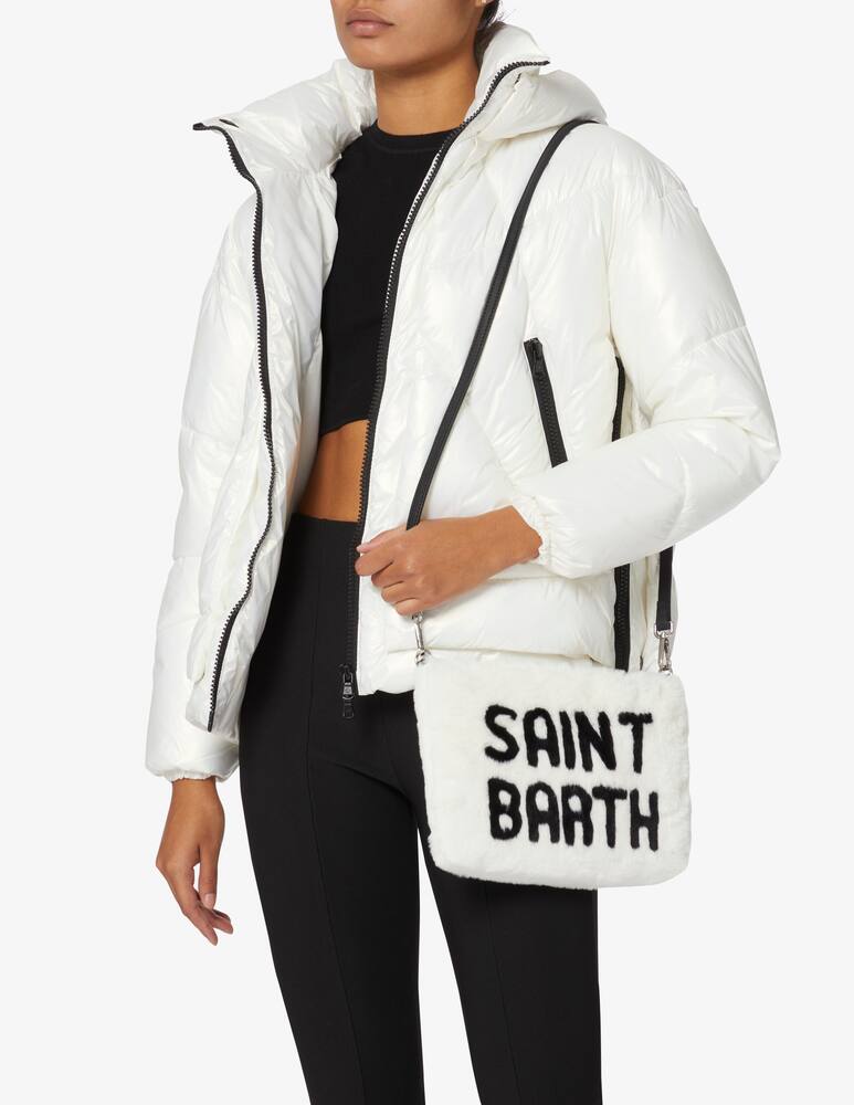 rinascente MC2 Saint Barth Parisienne winter clutch bag with shoulder strap