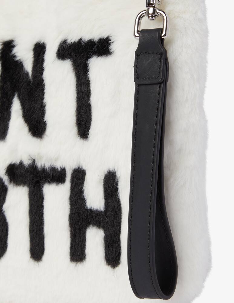 rinascente MC2 Saint Barth Parisienne winter clutch bag with shoulder strap