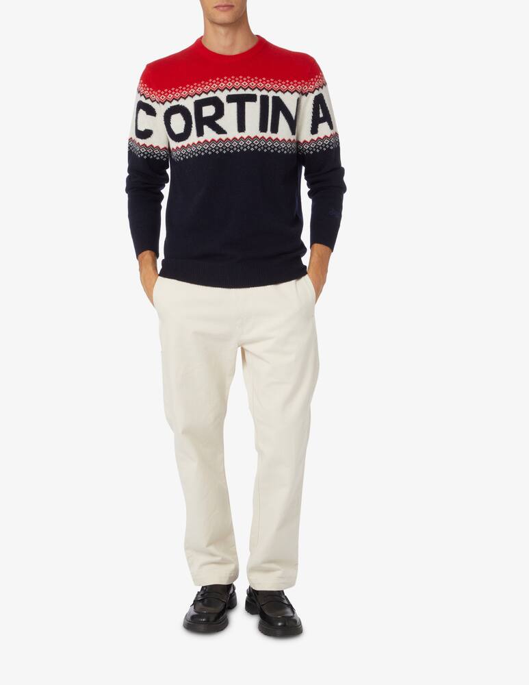 rinascente MC2 Saint Barth Heron ski crewneck sweater