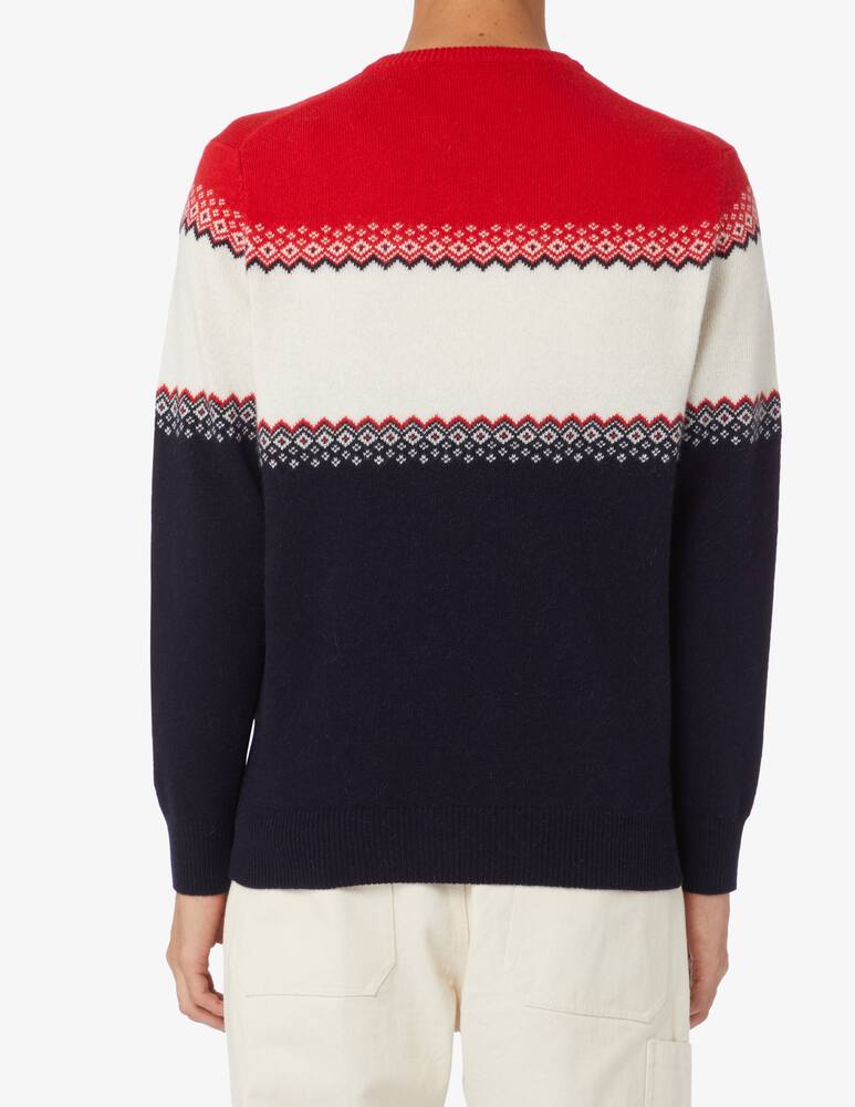 rinascente MC2 Saint Barth Heron ski crewneck sweater