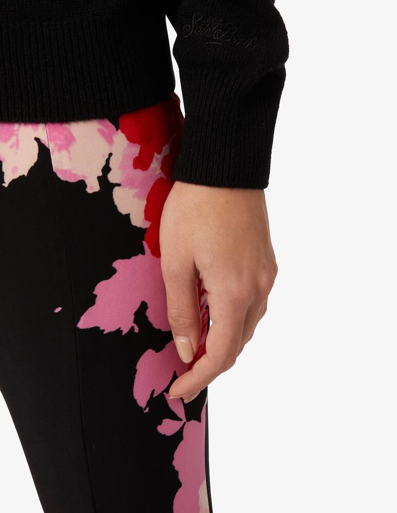 rinascente MC2 Saint Barth New queen wool blend crewneck sweater - Black