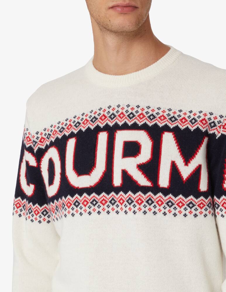 rinascente MC2 Saint Barth Heron ski crewneck sweater