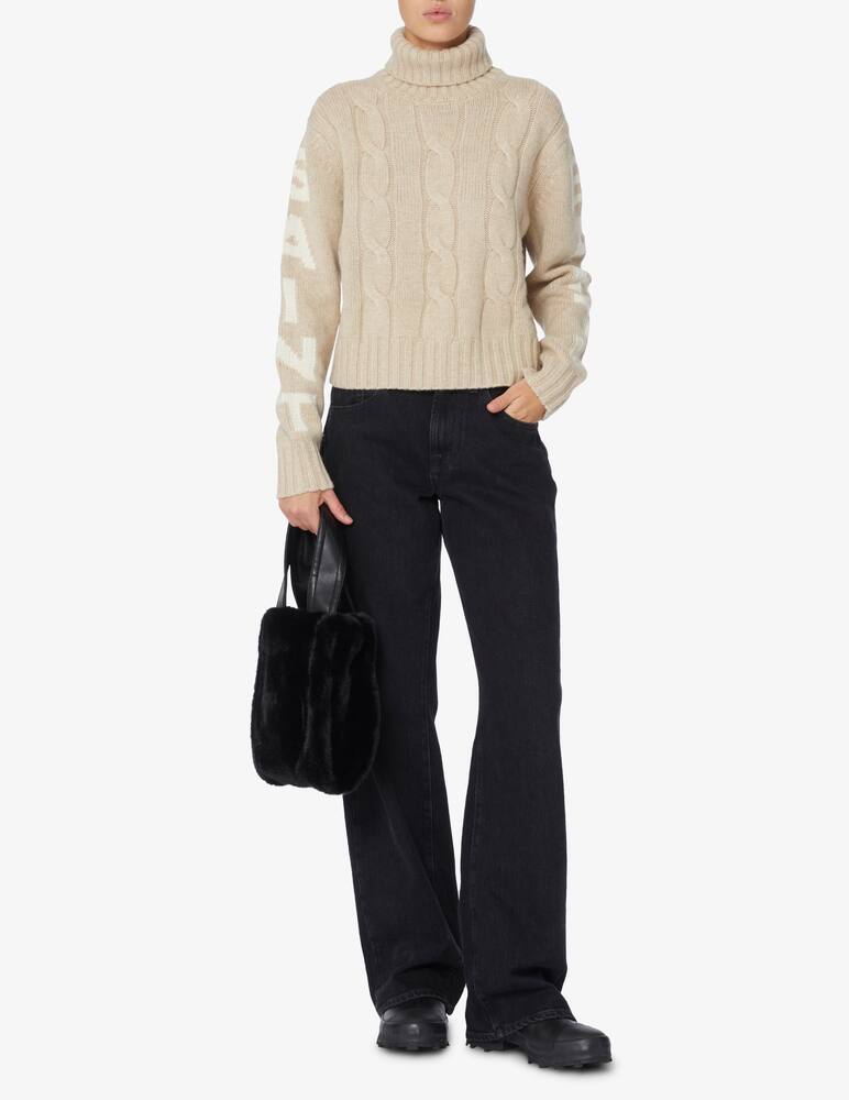 rinascente MC2 Saint Barth Adler turtleneck sweater - Beige