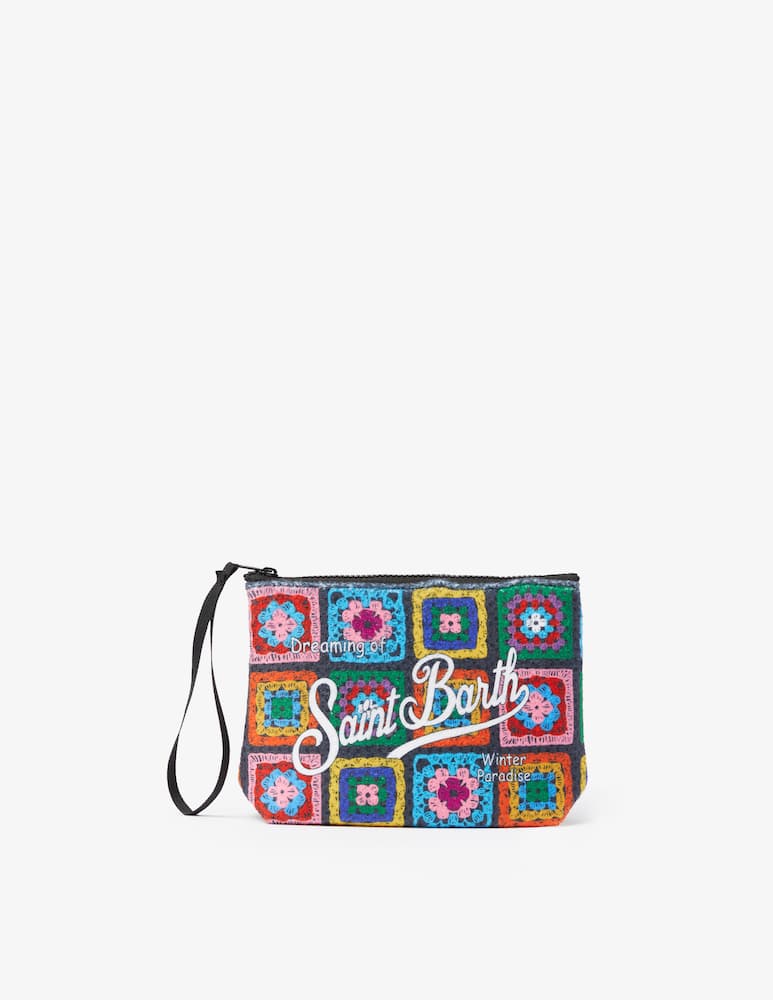 rinascente MC2 Saint Barth Borsetta porta costume in neoprene Aline - Multicolor