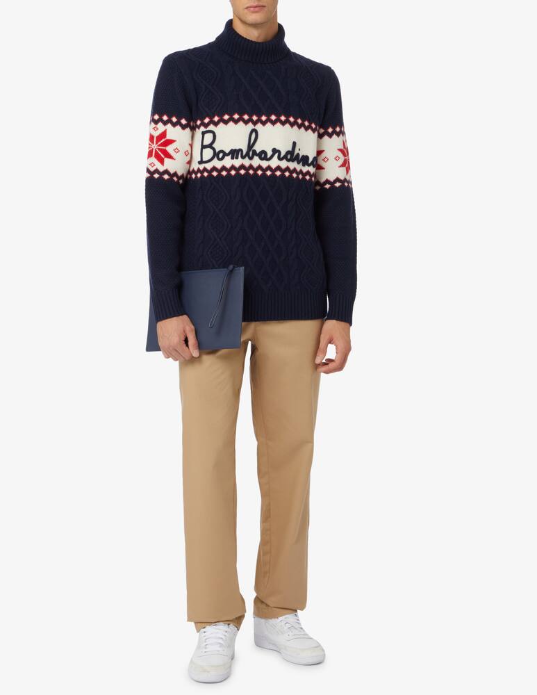 rinascente MC2 Saint Barth Anton half- neck sweater