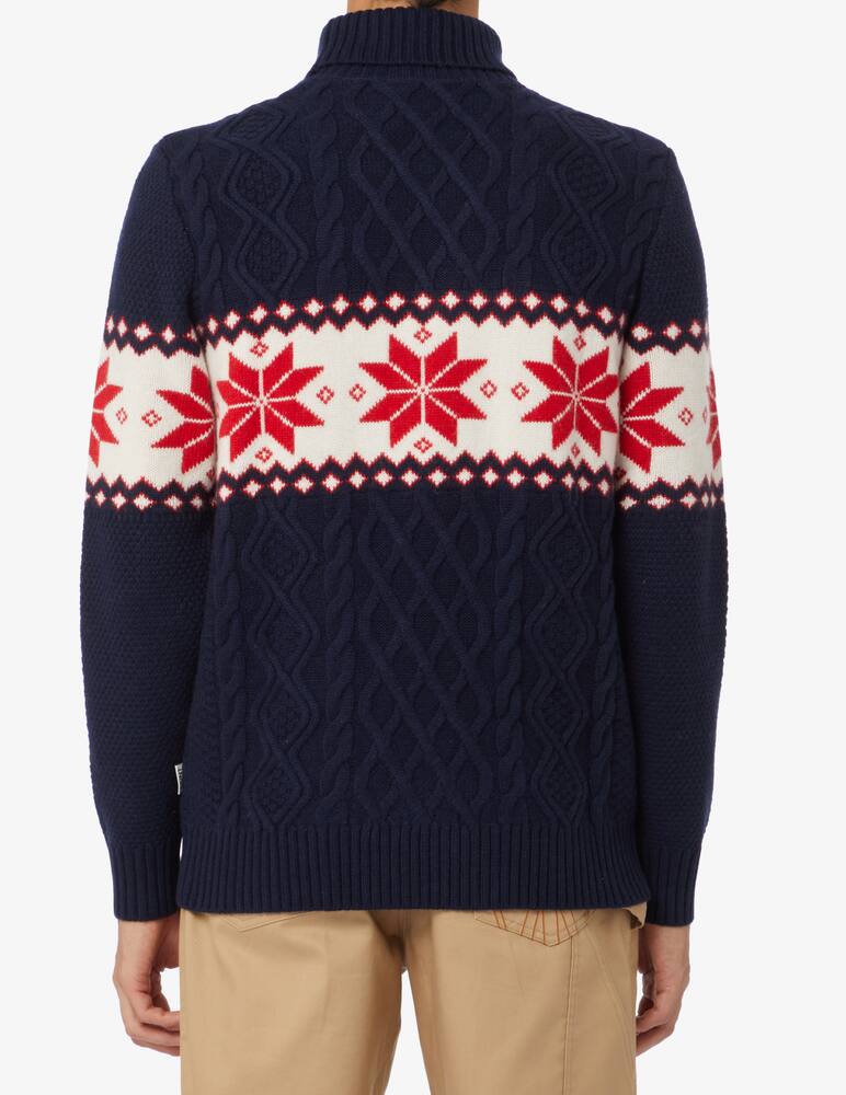 rinascente MC2 Saint Barth Anton half- neck sweater