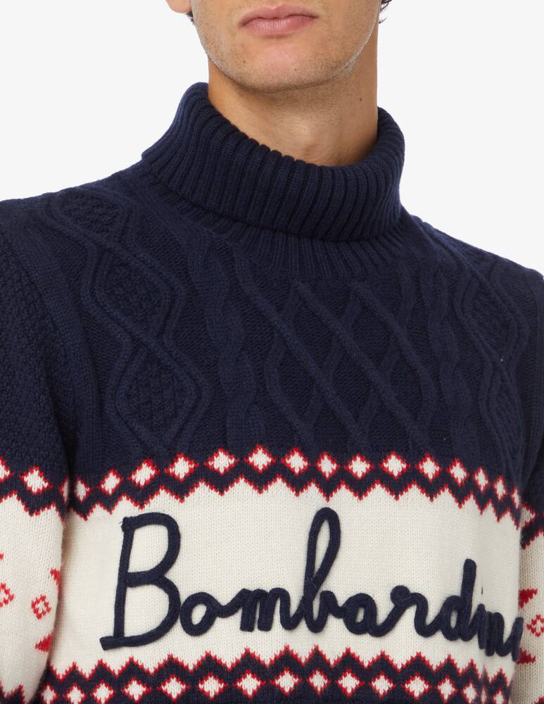 rinascente MC2 Saint Barth Anton half- neck sweater