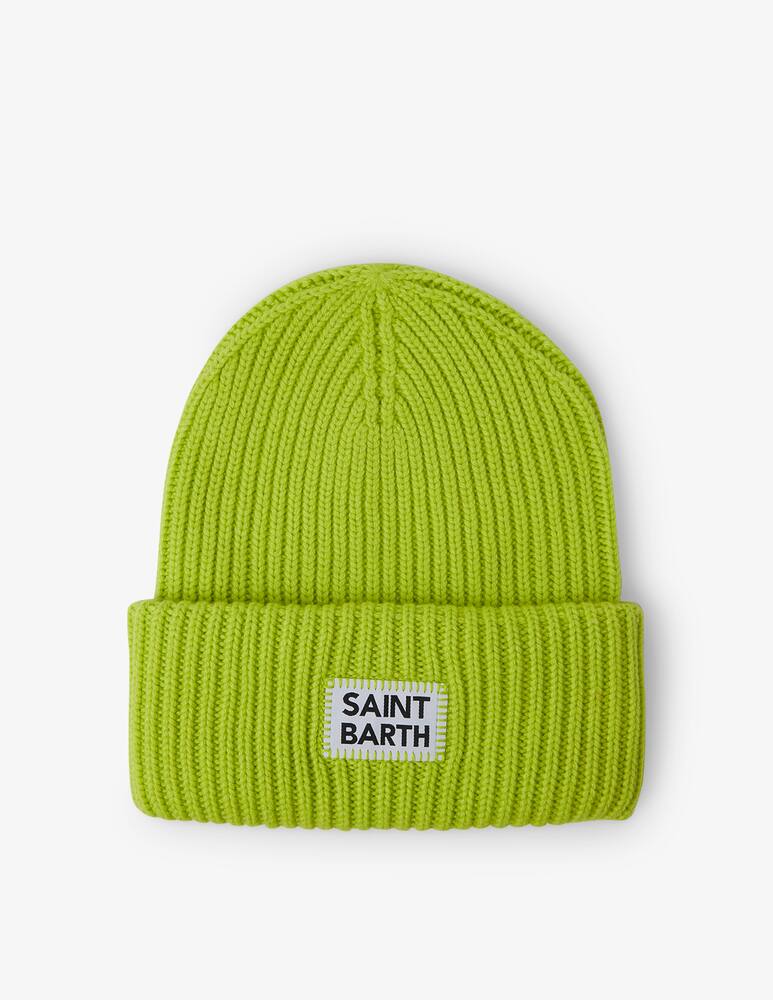 rinascente MC2 Saint Barth Berry wool blend knitted cap - Green