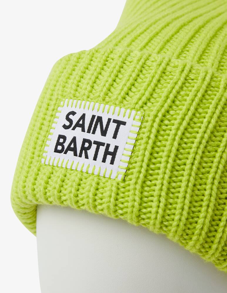 rinascente MC2 Saint Barth Berry wool blend knitted cap - Green
