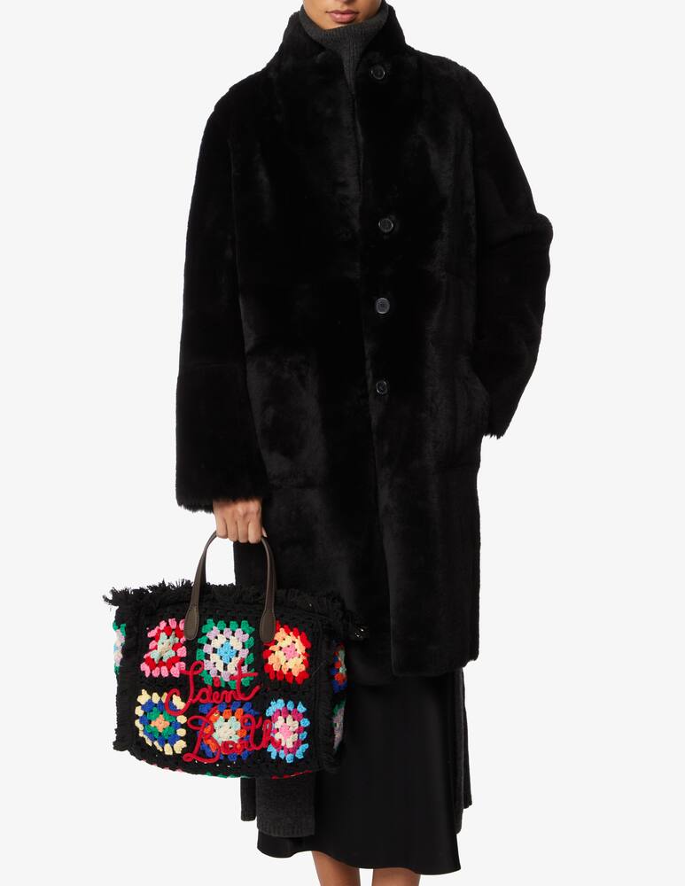 rinascente MC2 Saint Barth Borsa con manico Colette - Nero