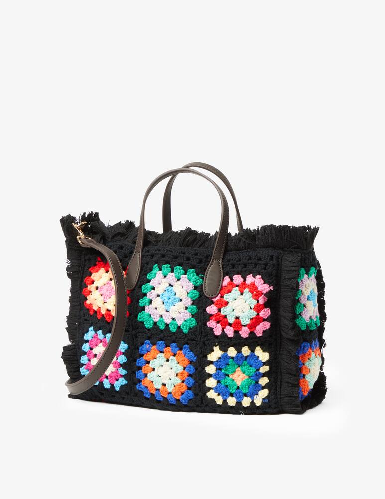 rinascente MC2 Saint Barth Borsa con manico Colette - Nero