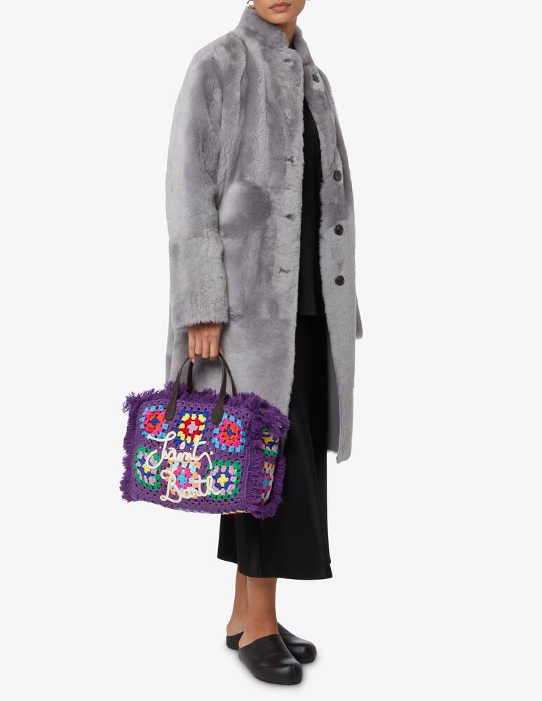 rinascente MC2 Saint Barth Colette bag with handle - Violet