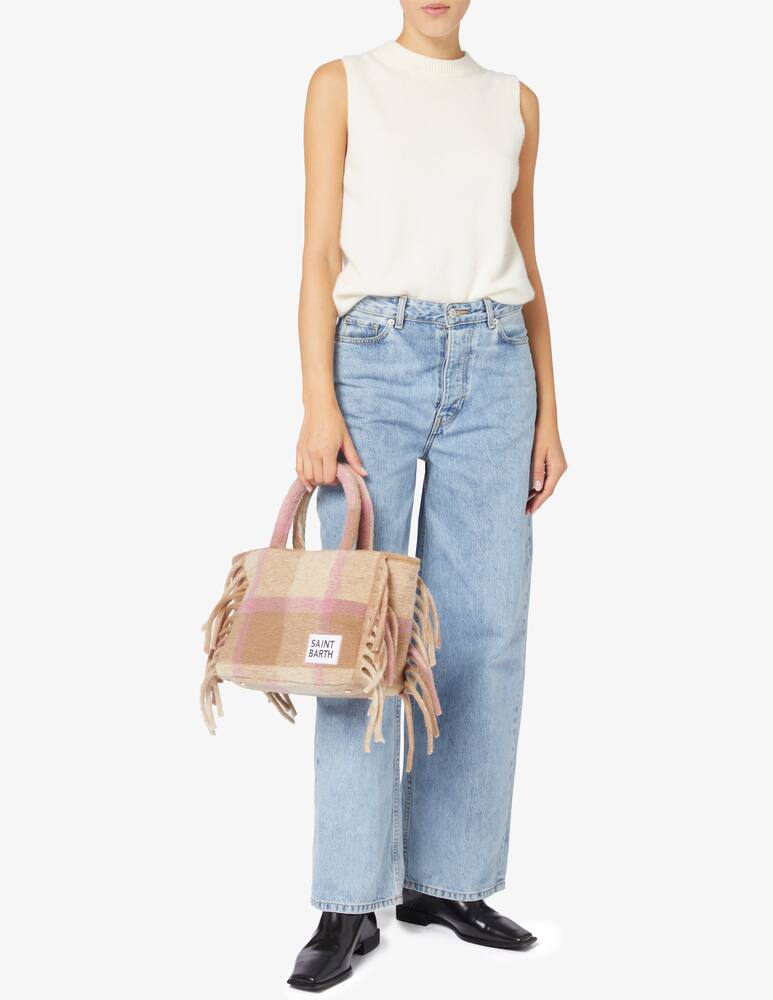 rinascente MC2 Saint Barth Clarine winter wool bag