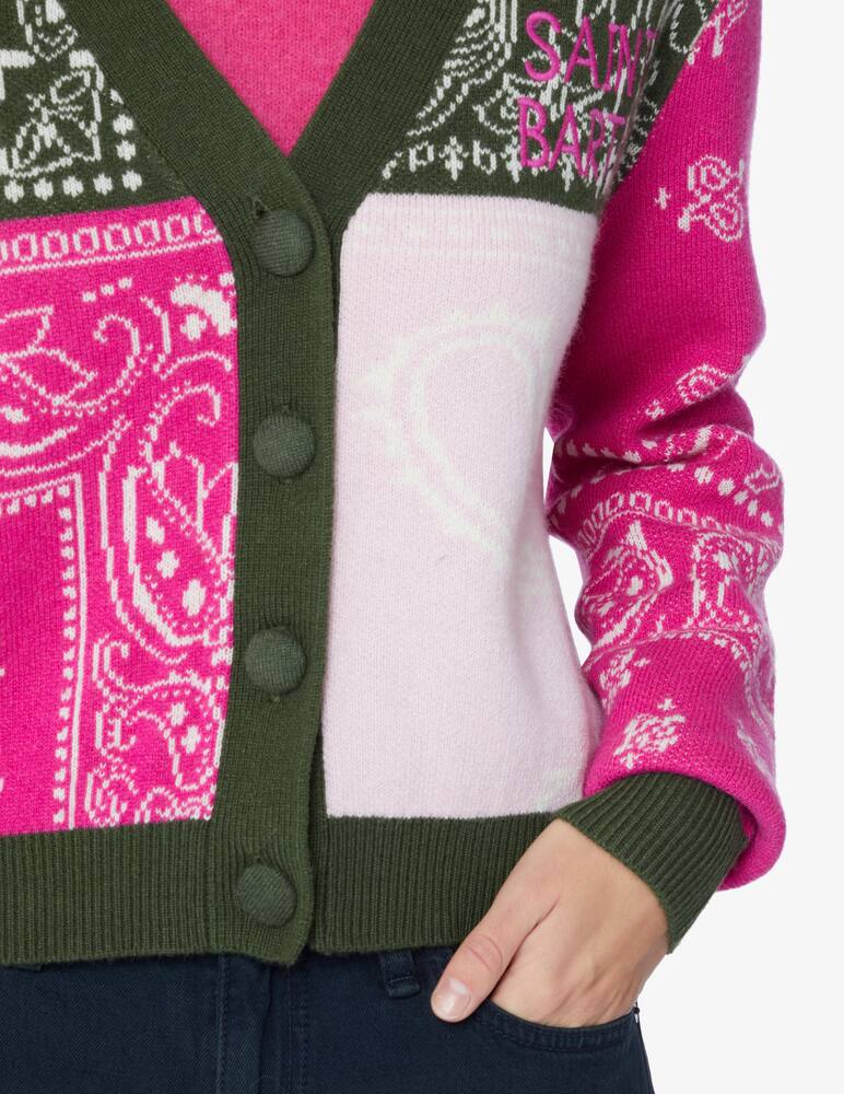 rinascente MC2 Saint Barth Cardigan Didy - Rosa