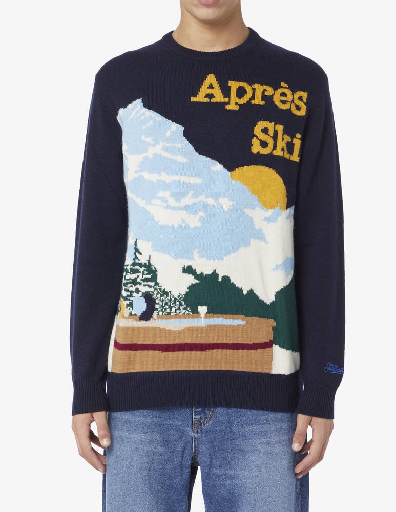 rinascente MC2 Saint Barth Heron crewneck sweater