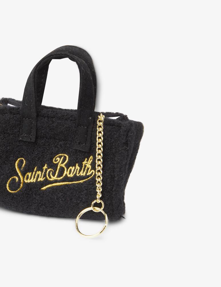 rinascente MC2 Saint Barth Key bag borsa in cotone - Nero