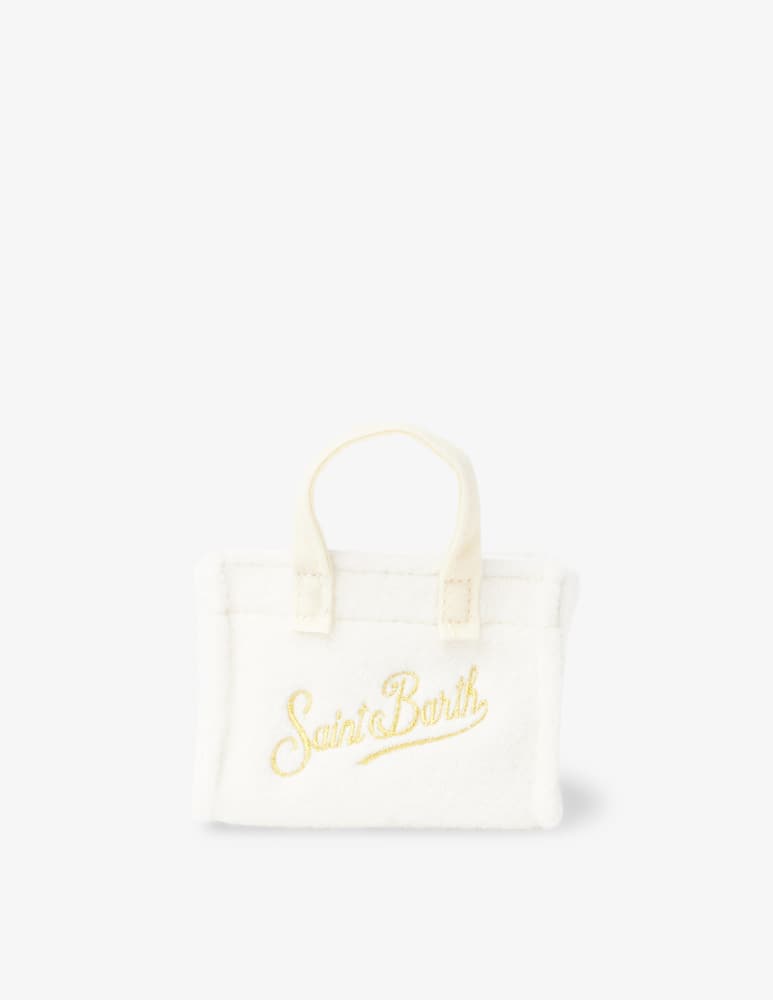 MC2 Saint Barth Key bag borsa in cotone - Bianco - immagine 1 MC2 Saint Barth Key bag borsa in cotone - Bianco - immagine 1