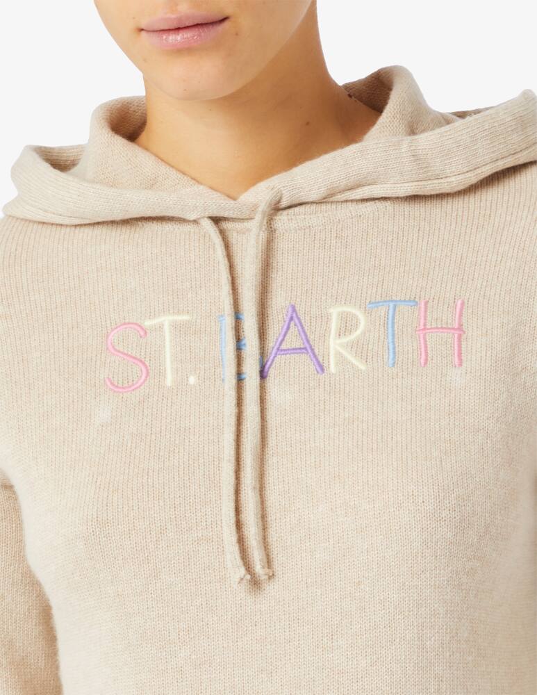 rinascente MC2 Saint Barth Meg crop hoodie sweater