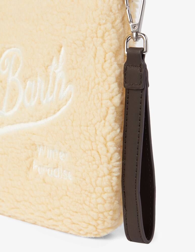rinascente MC2 Saint Barth Parisienne winter clutch bag with shoulder strap