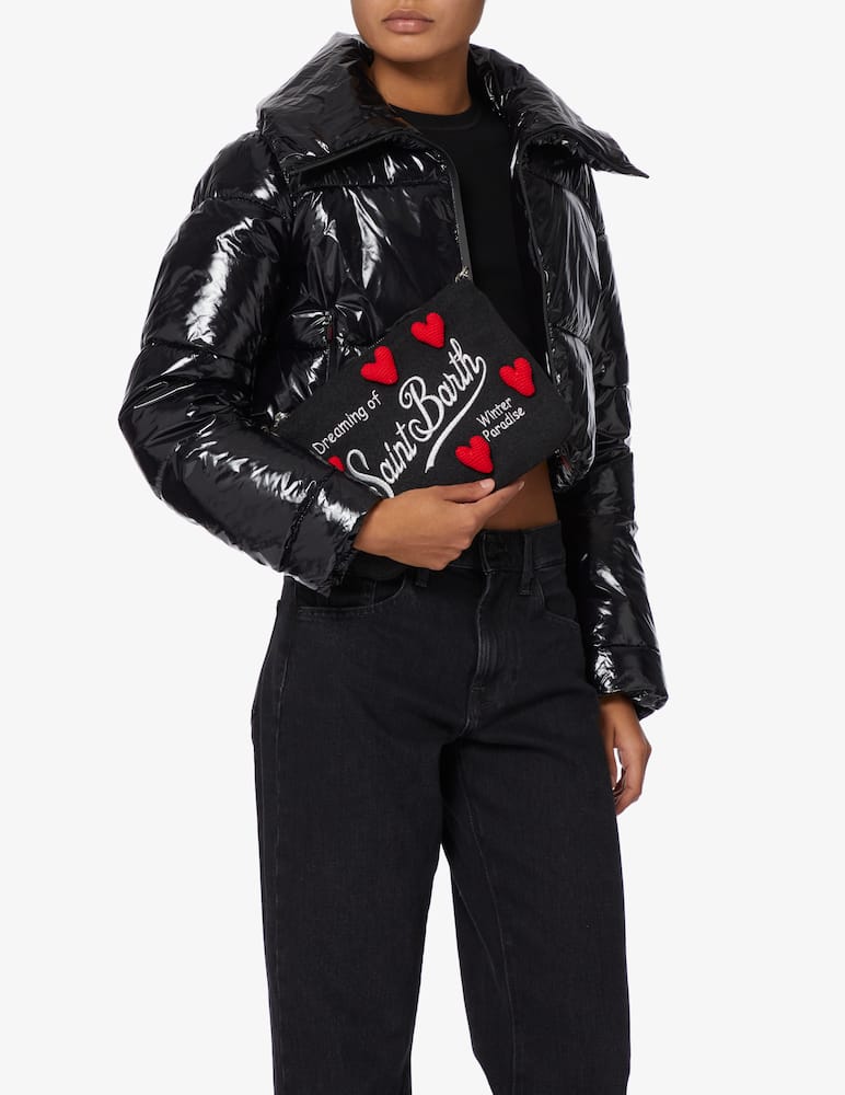 rinascente MC2 Saint Barth Borsa pochette invernale con tracolla Parisienne