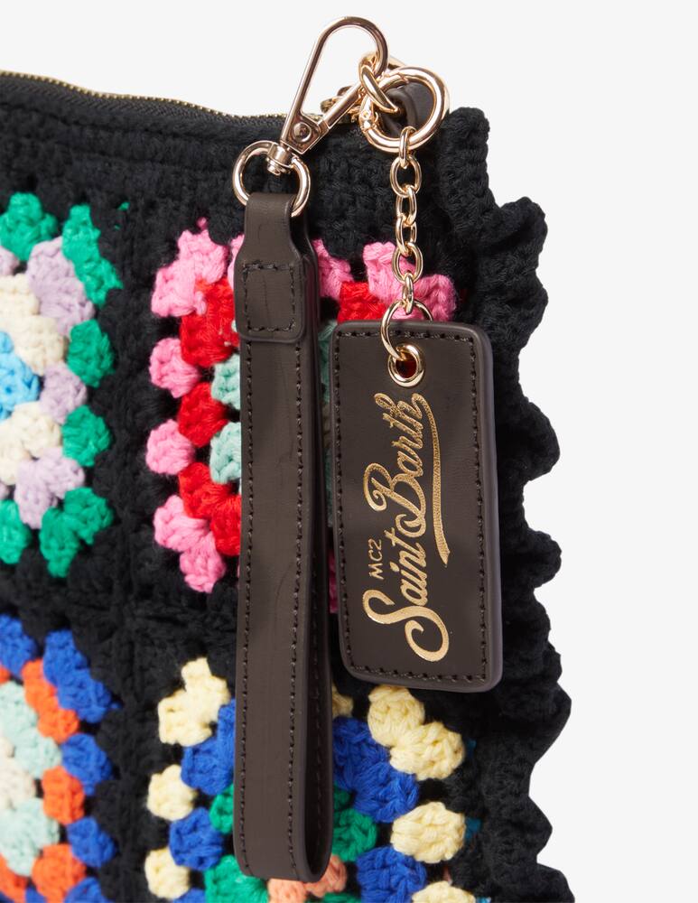 rinascente MC2 Saint Barth Parisienne crochet pochette - Black