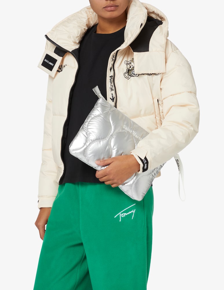 rinascente MC2 Saint Barth Pochette imbottita - Argento