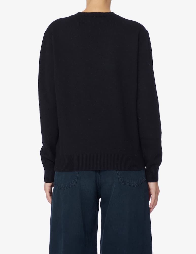 rinascente MC2 Saint Barth New Queen crewneck sweater - Black