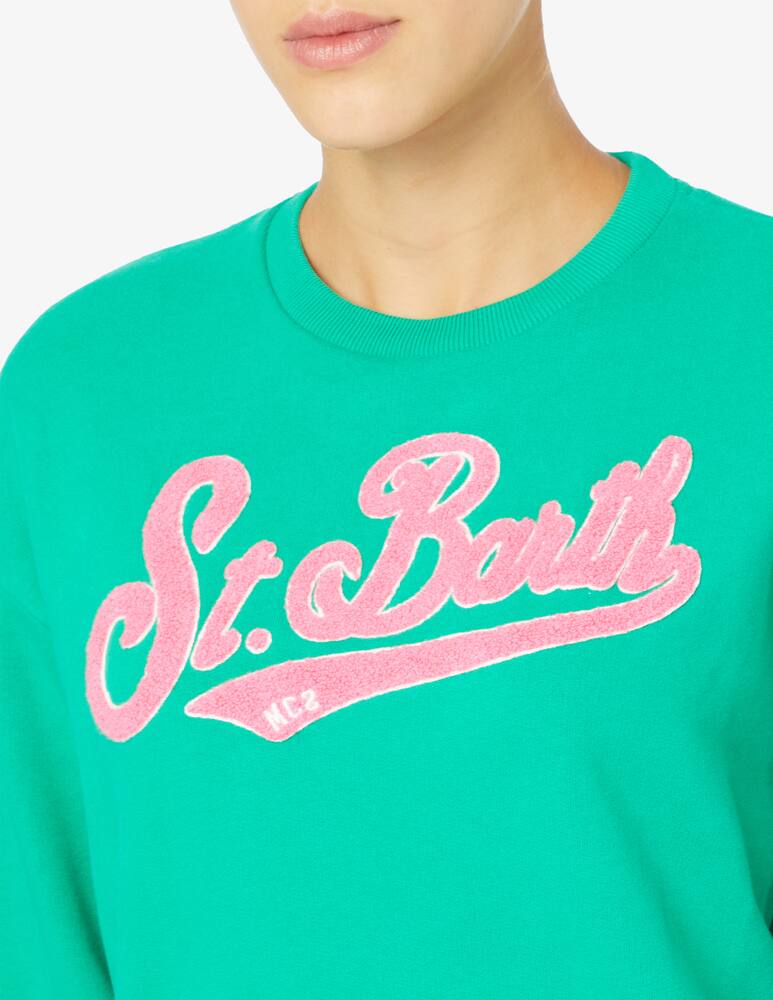 rinascente MC2 Saint Barth Star dust winter roundneck sweatshirt