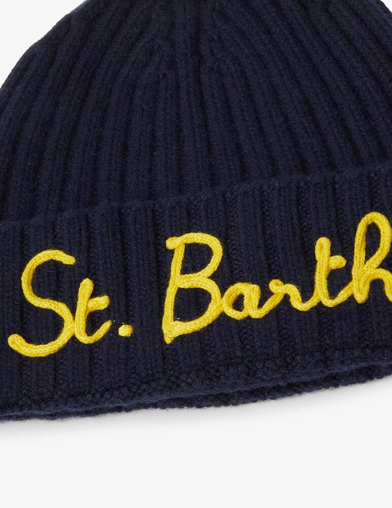 Cappello Beanie Da Uomo Verde Con Logo C.P. Company