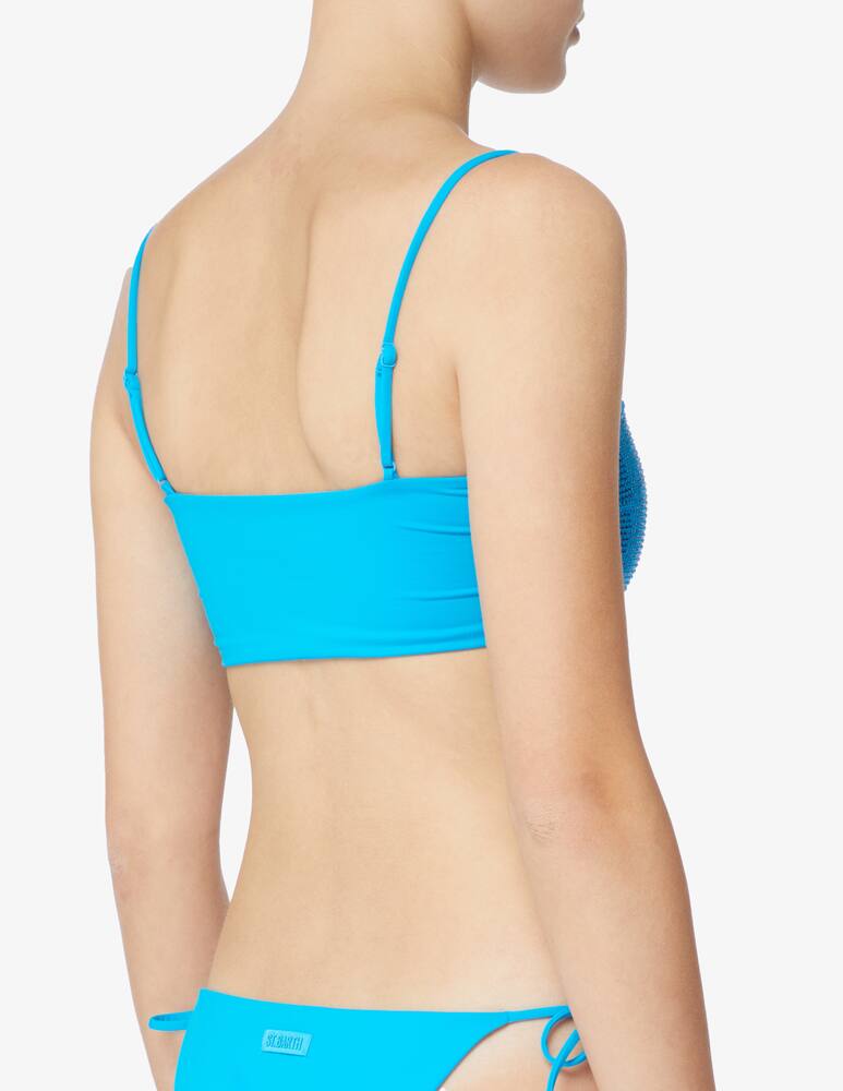 rinascente MC2 Saint Barth Regular bandeau bikini top