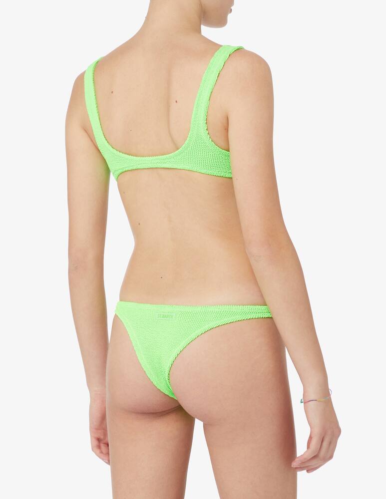rinascente MC2 Saint Barth V brazilian bottom crinkle bikini