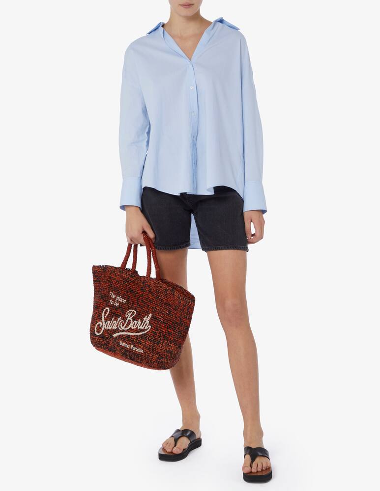 rinascente MC2 Saint Barth Borsa da spiaggia rafia