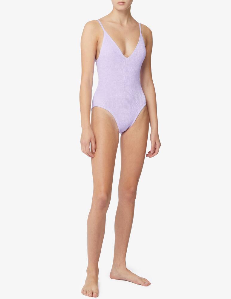 rinascente MC2 Saint Barth Costume intero stropicciato con laccetto posteriore regolabile