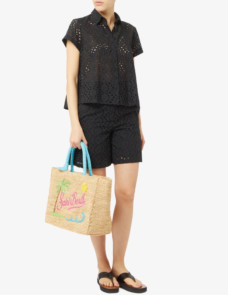 rinascente MC2 Saint Barth Borsa per il trucco in rafia