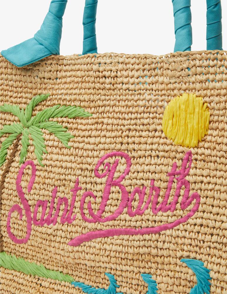 rinascente MC2 Saint Barth Borsa per il trucco in rafia
