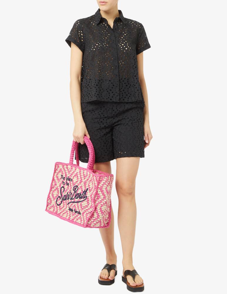 rinascente MC2 Saint Barth Borsa per il trucco in rafia