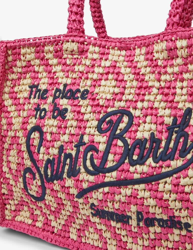 rinascente MC2 Saint Barth Borsa per il trucco in rafia