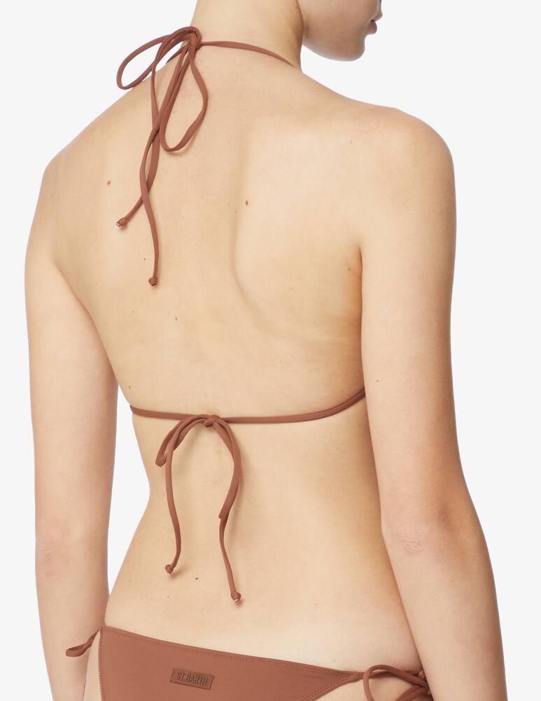 rinascente MC2 Saint Barth Bikini top a triangolo OPI x MC2 Saint Barth