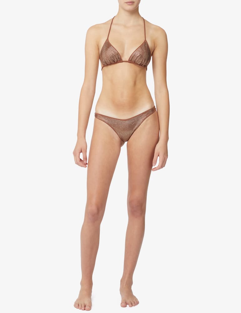 rinascente MC2 Saint Barth Thin triangle bikini top