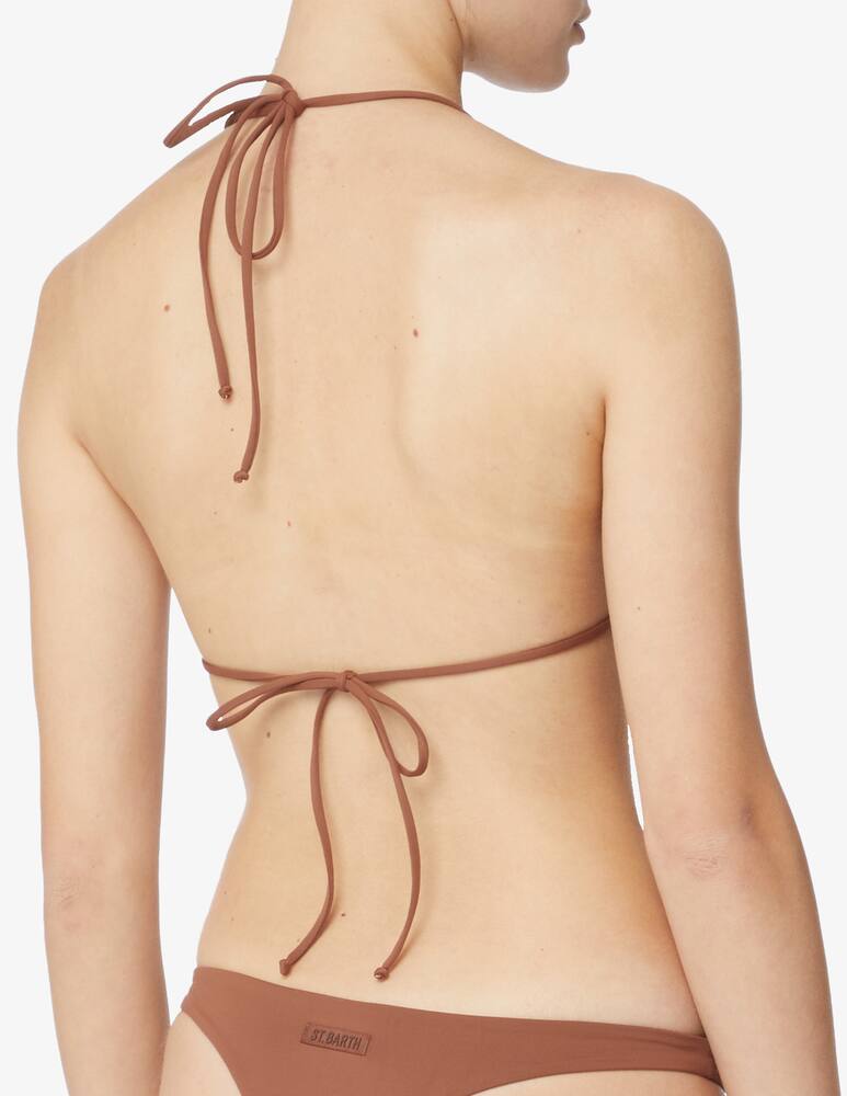 rinascente MC2 Saint Barth Thin triangle bikini top