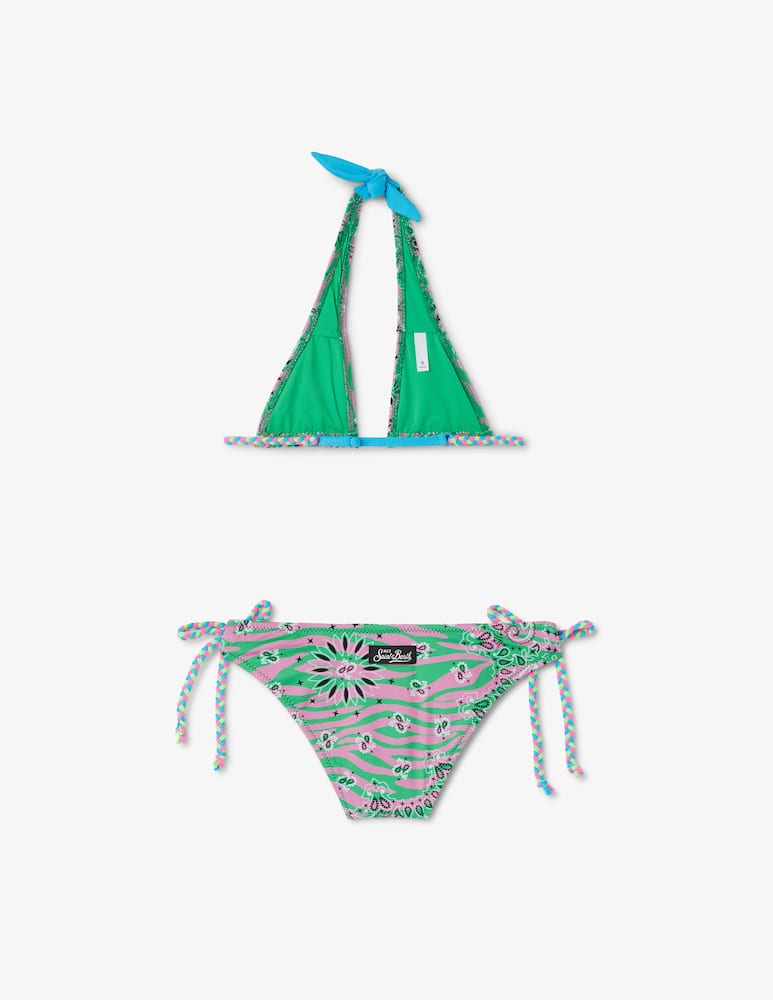 rinascente MC2 Saint Barth Round top bikini aryanna
